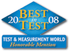 2008 Best in Test Honorable Mention - GX1034