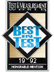 1992 Best in Test Honorable Mention - ATEasy