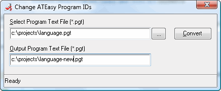 Regenerating Program Tasks and Tests IDs Regenerating Program Tasks and Tests IDs