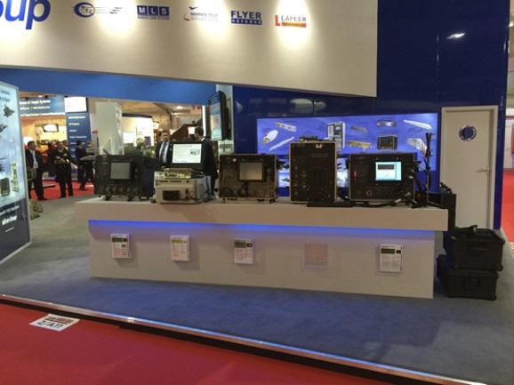 MTS exhibited a wide range of advanced technology test solutions for flightline, I-level, and depot level test applications at the Farnborough Air Show. 
