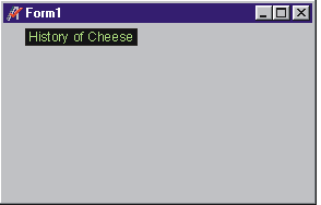 Form without WordWrap or AutoSize