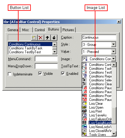 ToolBar Button Drop-Down