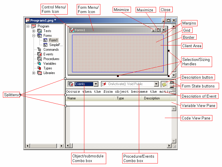 Form View With Callouts Form View With Callouts