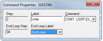 Command Properties Dialog Box