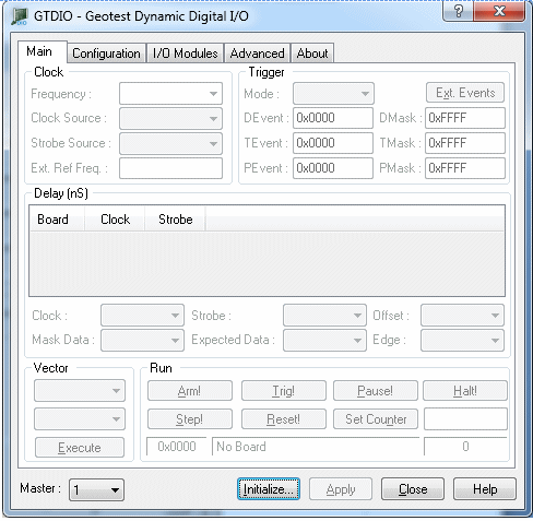Panel not Initialized