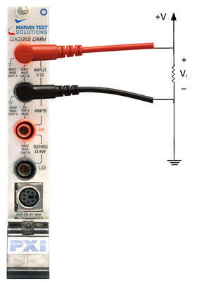 Setup for DC Voltage Measurement