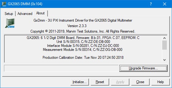 GXDMM Virtual Panel – About Page
