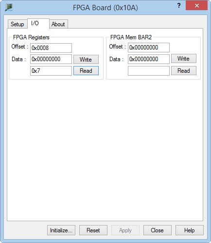 Using the Software Front Panel to read back the sum Using the Software Front Panel to read back the sum
