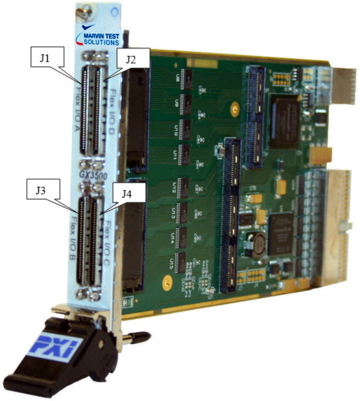 GX3500 Connectors (J1-J4)