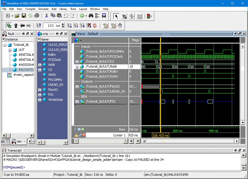 Simulation of Design