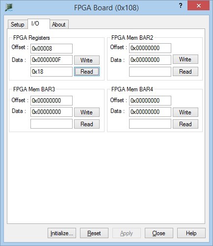 Using the Software Front Panel to read back the Sum