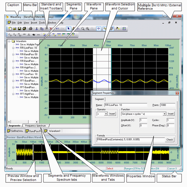 WaveEasy Main Window