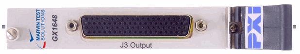 GX1648 J3 Output Channels Connector