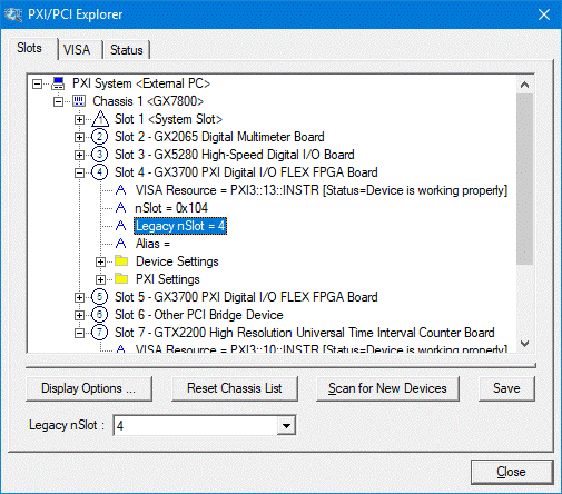 PXI/PCI Explorer