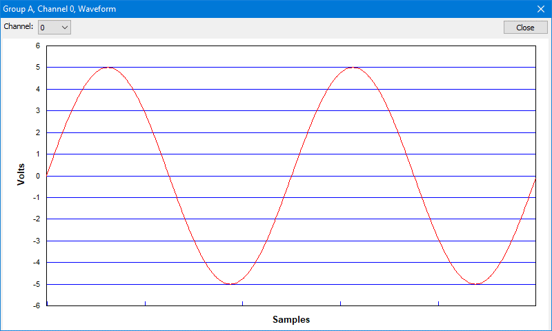 ARB page Waveform Dialog Box (GX1649 Only)