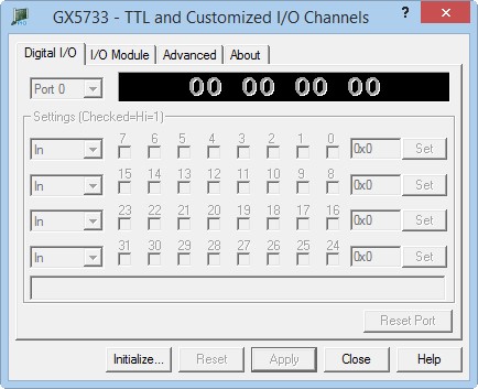GX5733 Virtual Panel