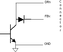 A typical GX6315 Open Collector Driver