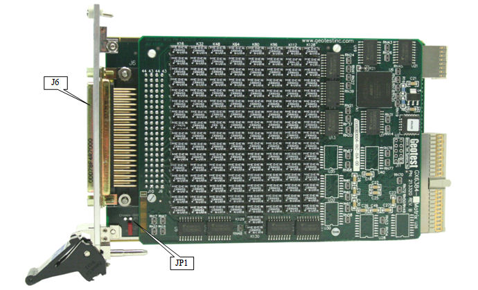 GX6384 Connectors and Jumpers