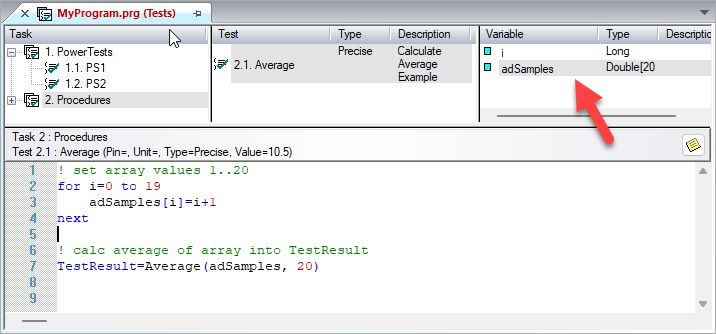 ATEasy 2024 Test Variables
