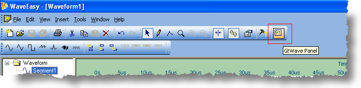 Using WaveEasy with the GX1110 Arbitrary Waveform Generator