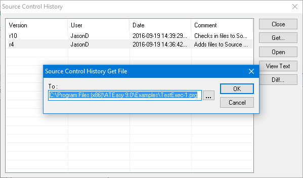 Using Subversion (SVN) Source Control From ATEasy | Marvin Test ...
