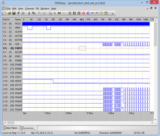 DIOEasy Showing a File Zoomed Out