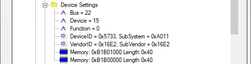 HW PXI/PCI Explorer Device Expanded