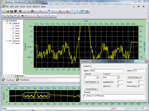 WaveEasy Main Window